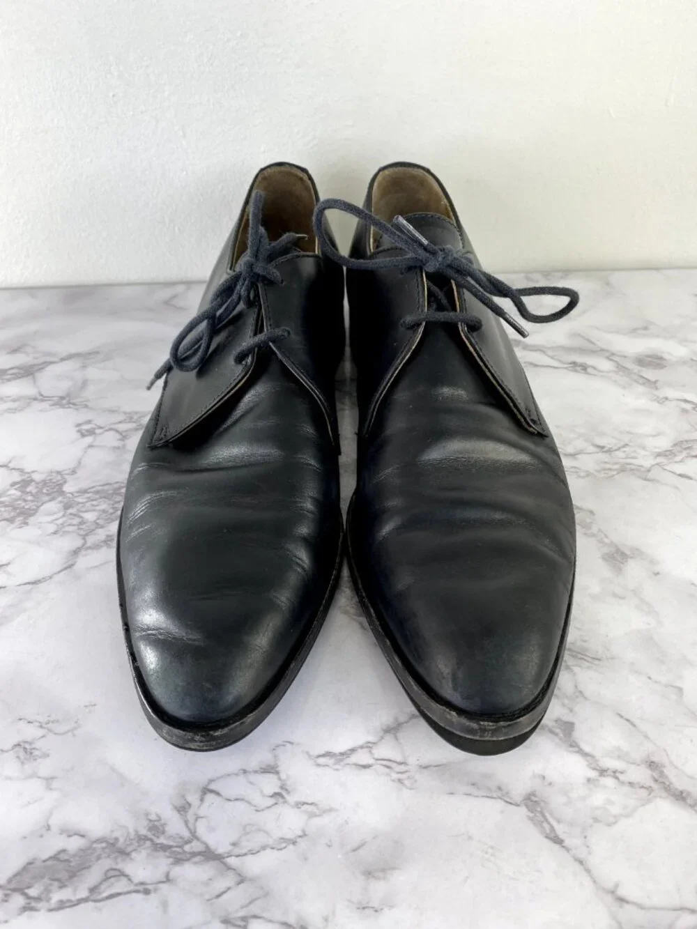 Everlane Women's Black The Oxford Leather Shoes SZ 9